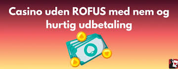 Spil på Casinoer uden ROFUS - En Guide til Sikkert Spil